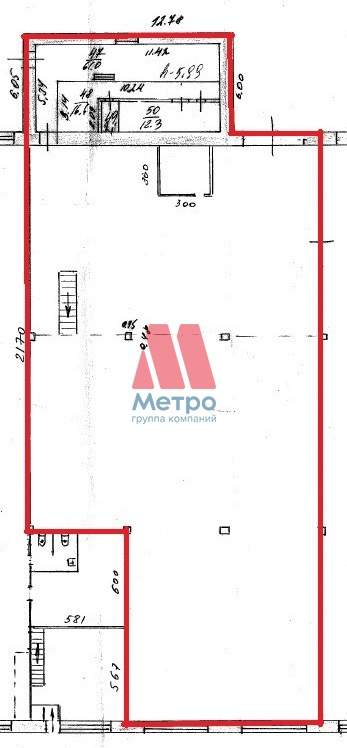 Сдам в аренду склад 500 м.кв.
