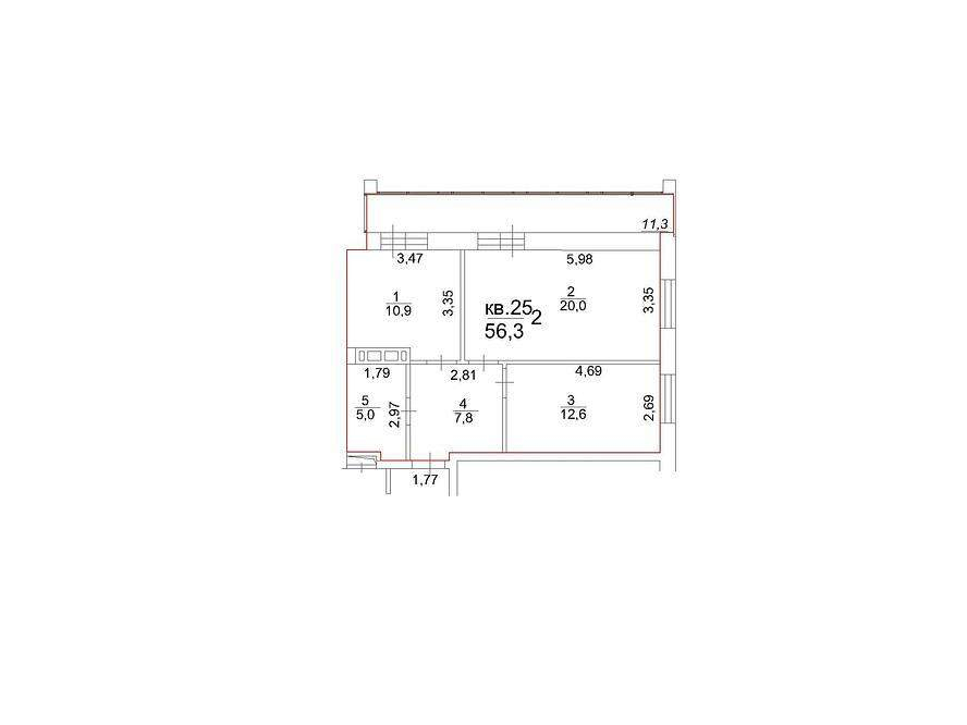 Квартира на продажу в Томске, Московский тракт, 107в фото №0