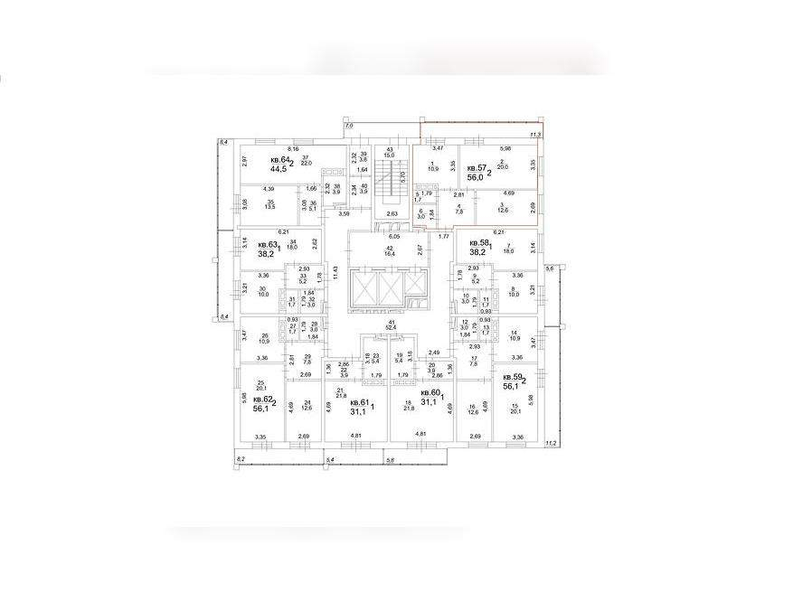 Квартира на продажу в Томске, Московский тракт, 107в фото №2
