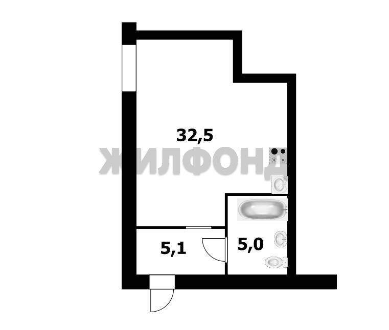 Квартира на продажу в Красноярске, Академика Киренского улица, 9А фото №14
