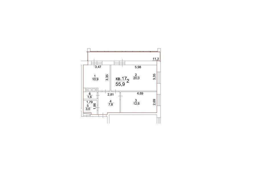 Квартира на продажу в Томске, Московский тракт, 107в фото №0