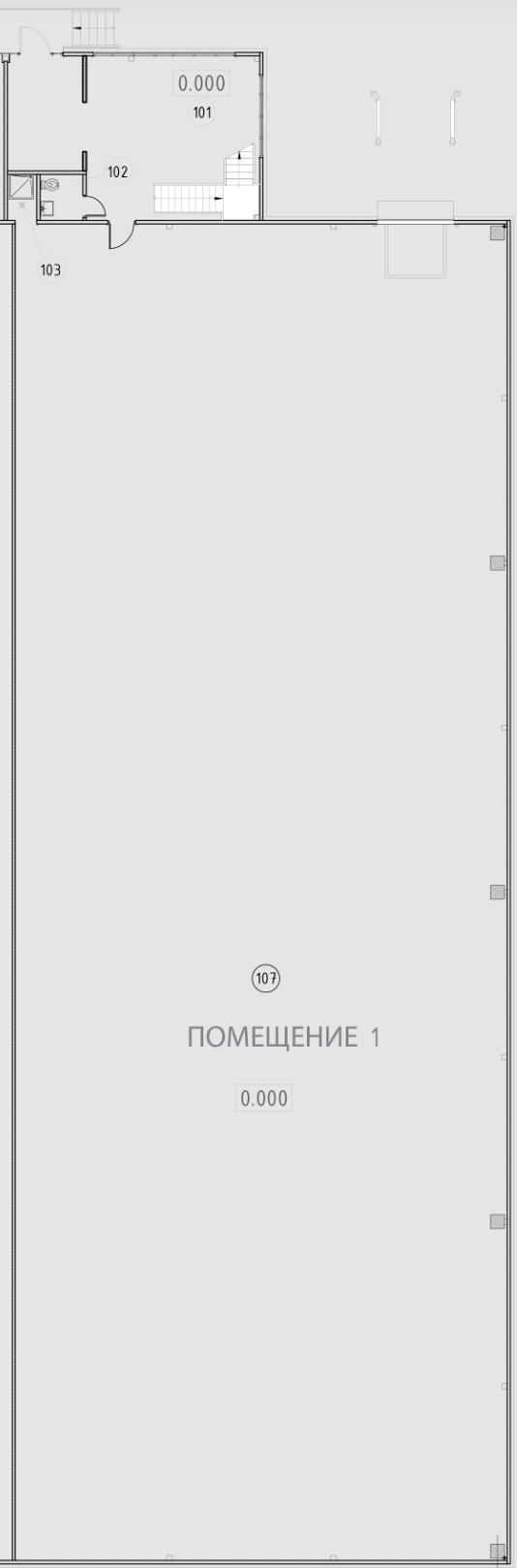 Продам производственное помещение 986.5 м.кв.