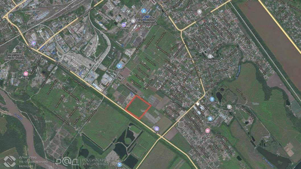 Продам земельный участок 75697 м.кв.