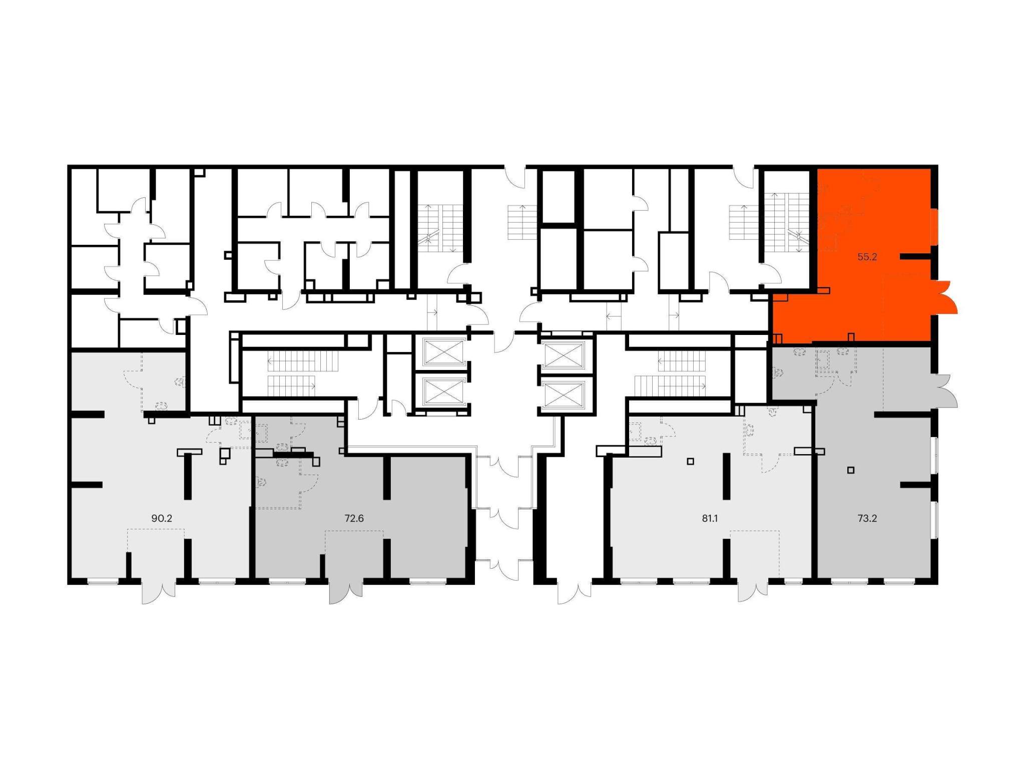 Продам помещение свободного назначения 55.2 м.кв.
