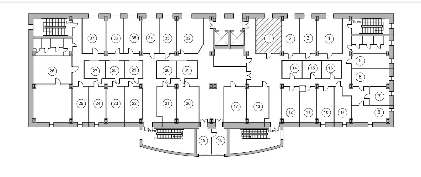 Сдам в аренду офис 216 м.кв.