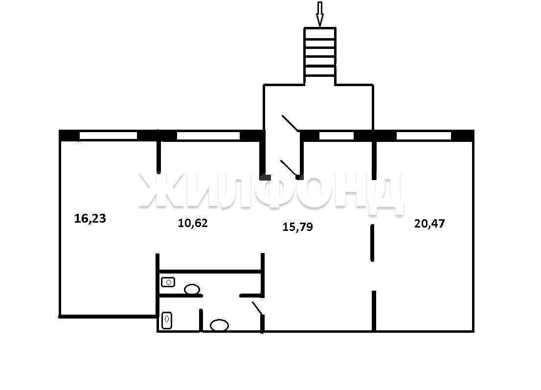 Продам магазин 60 м.кв.