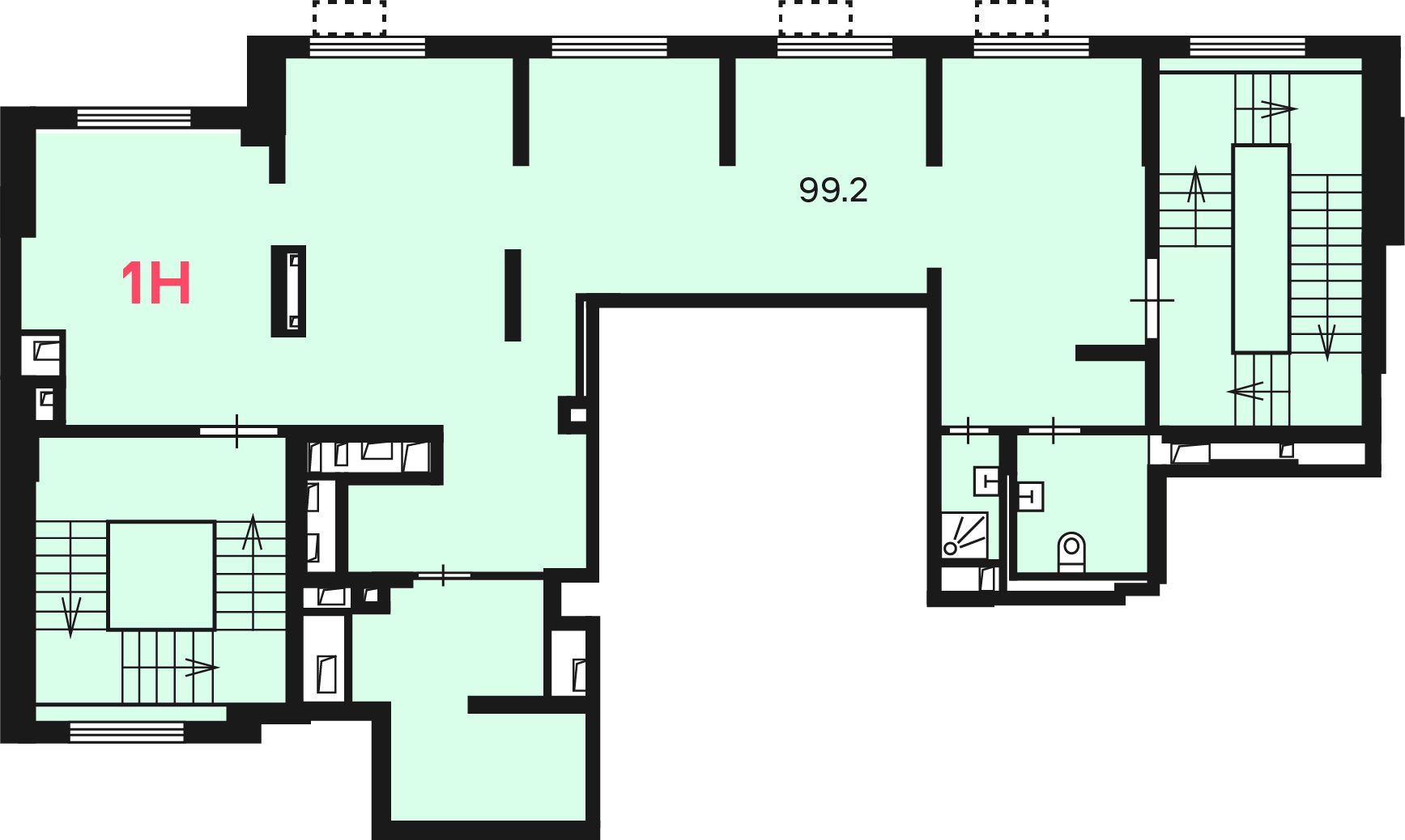 Сдам в аренду помещение свободного назначения 295.2 м.кв.