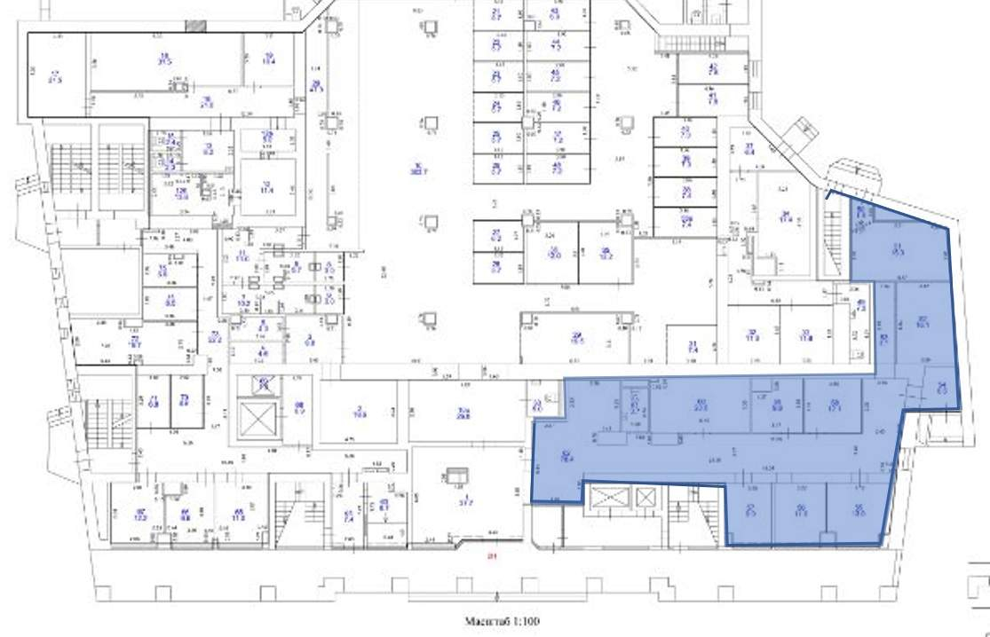 Сдам в аренду офис 167 м.кв.