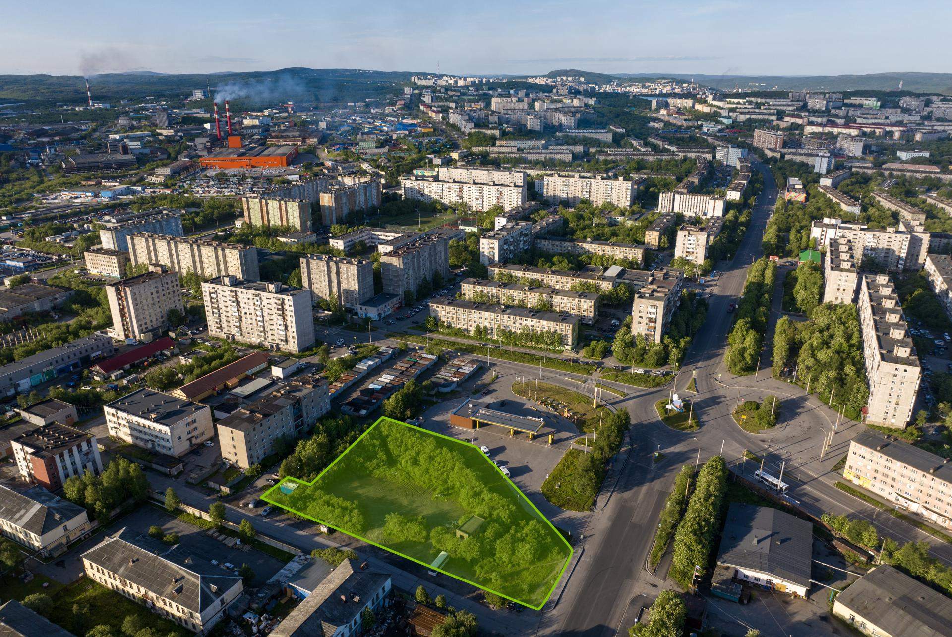 Участок на продажу в Мурманске, Речной проезд