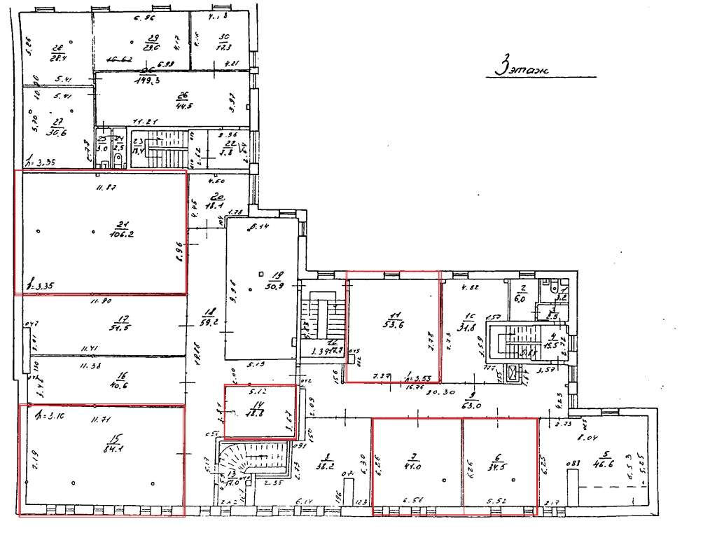 Сдам в аренду помещение свободного назначения 53.6 м.кв.