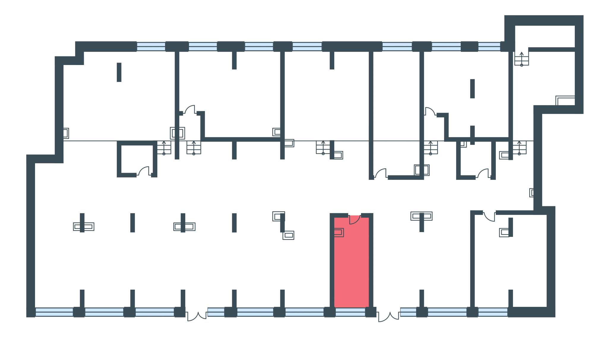 Сдам в аренду помещение свободного назначения 21.1 м.кв.