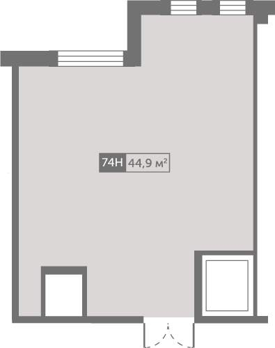 Продам помещение свободного назначения 44.9 м.кв.