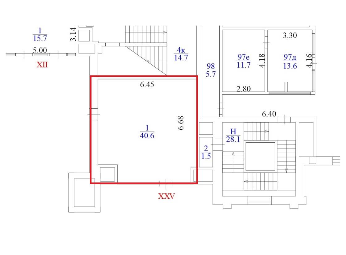 Сдам в аренду магазин 40.6 м.кв.