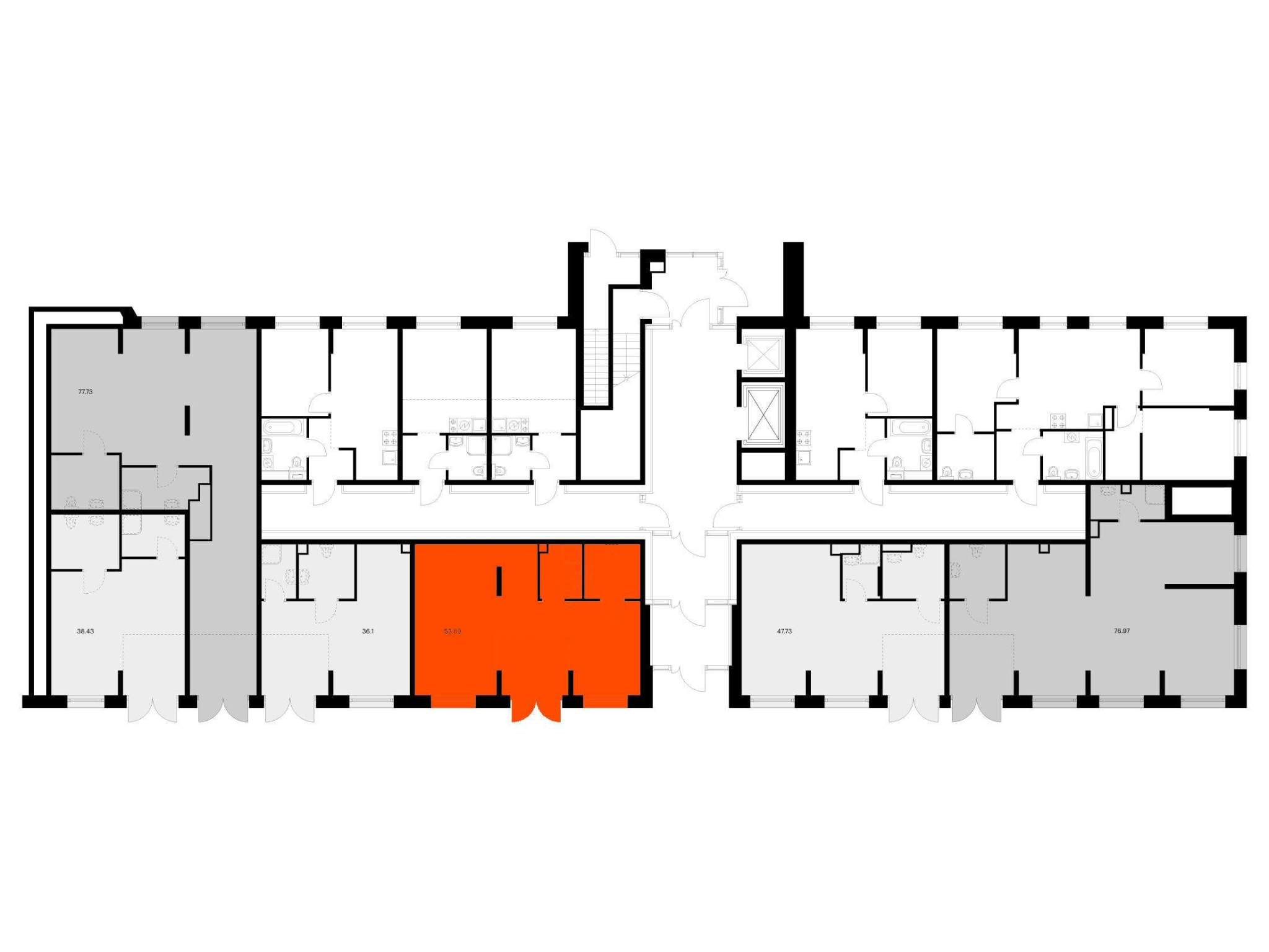 Продам помещение свободного назначения 53.9 м.кв.