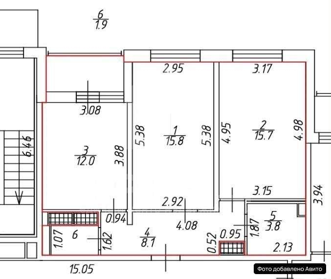 Квартира на продажу в посёлке Шушары, Школьная улица, 17 фото №9