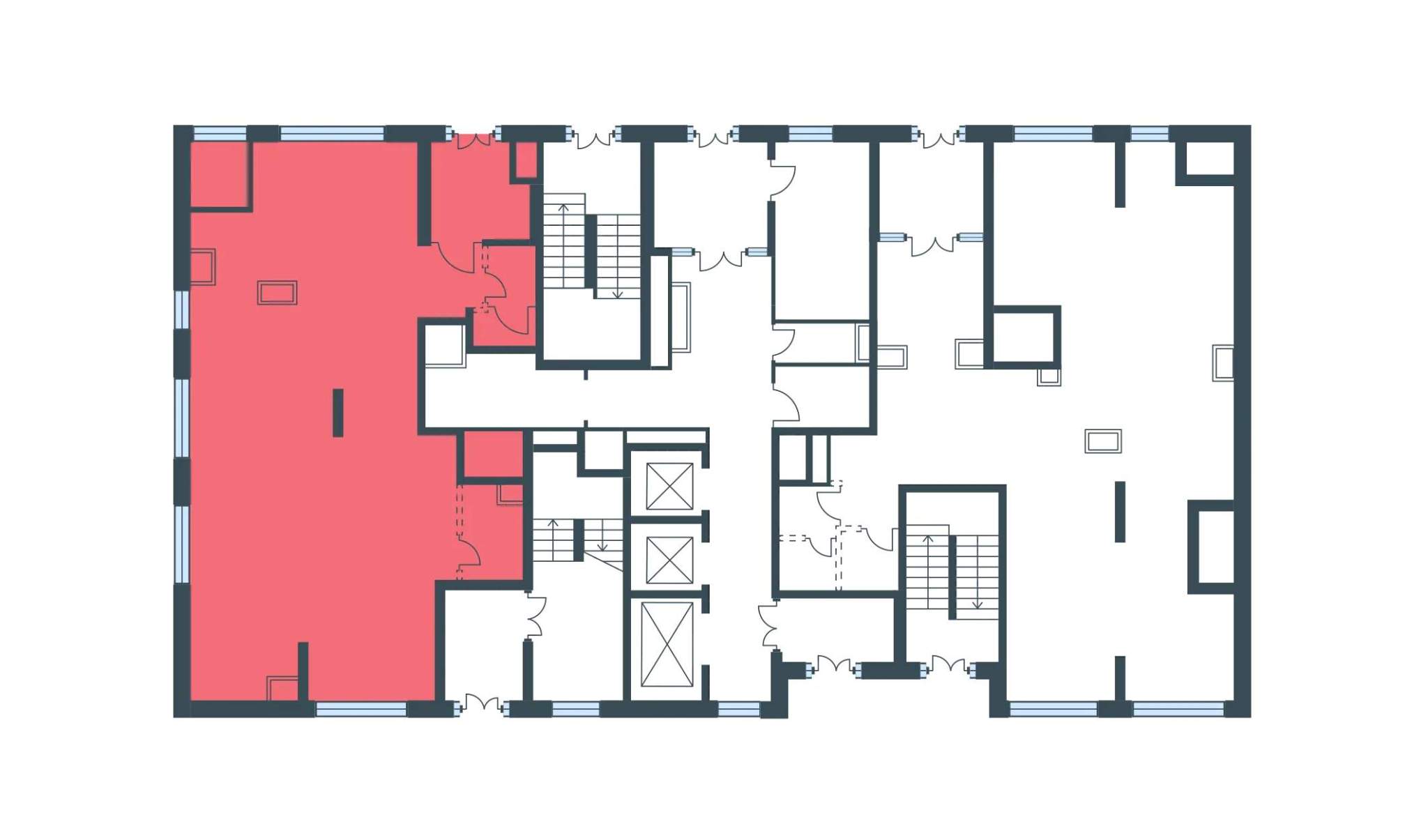 Сдам в аренду помещение свободного назначения 101.2 м.кв.