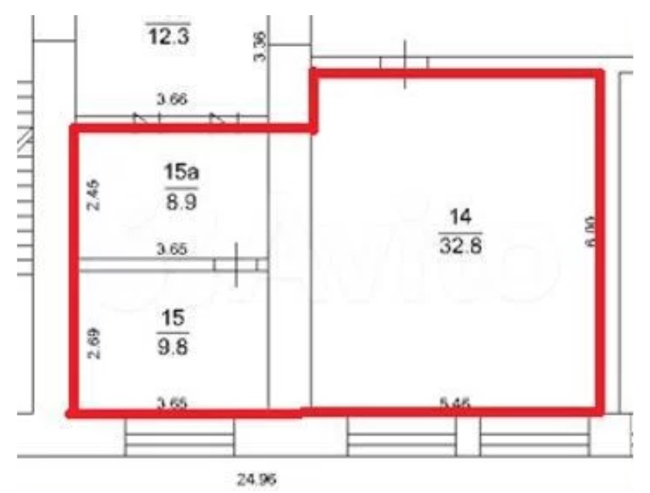 Сдам в аренду офис 51.5 м.кв.
