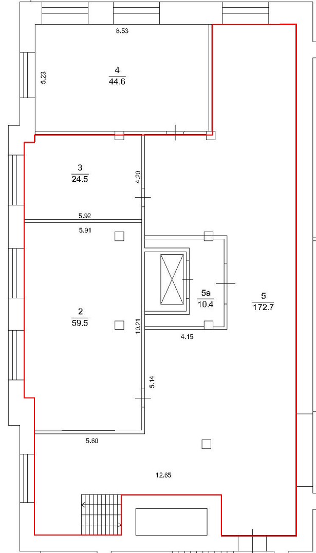 Сдам в аренду помещение свободного назначения 260 м.кв.