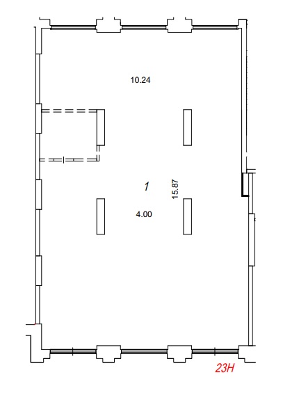 Сдам в аренду помещение свободного назначения 166.5 м.кв.