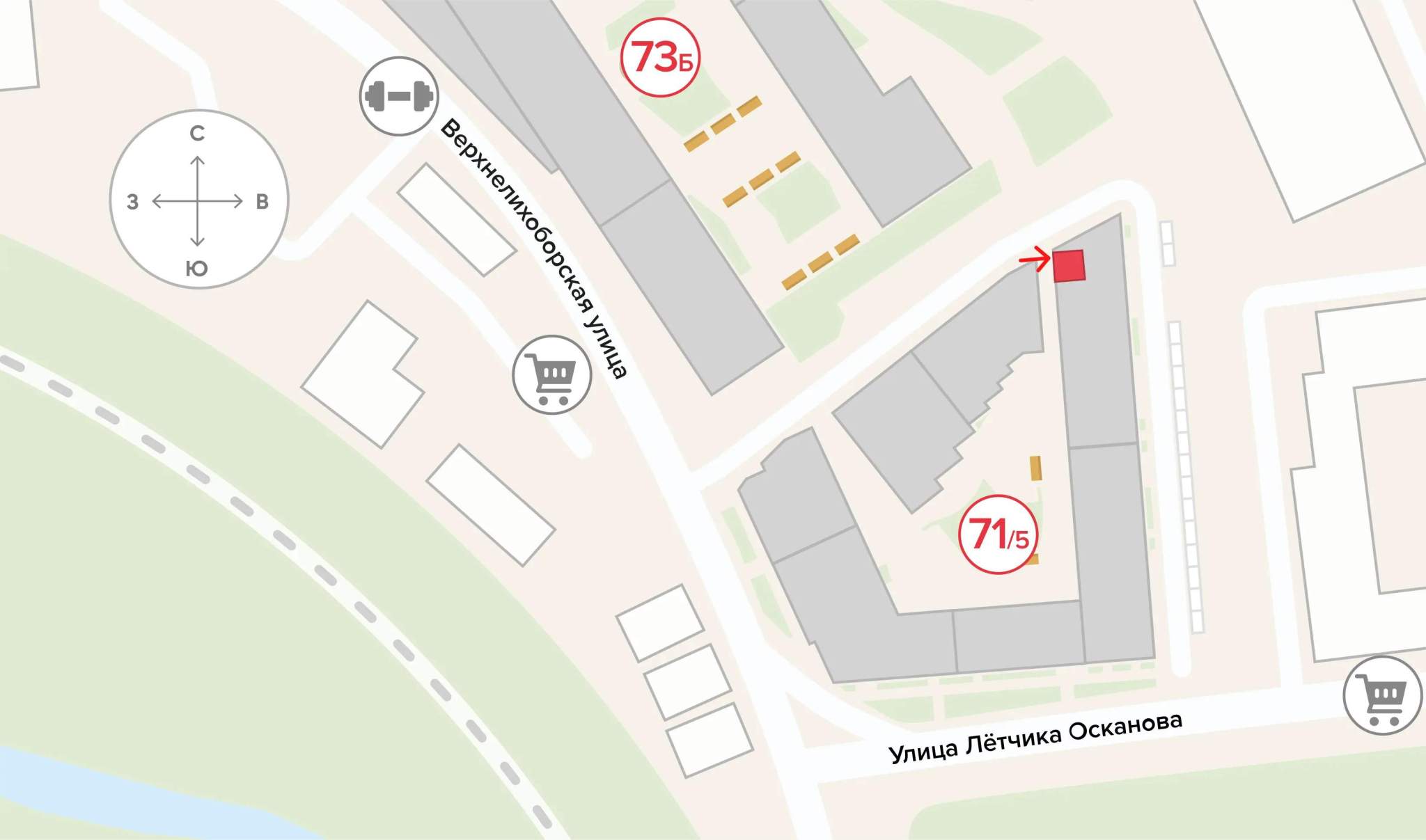 Сдам в аренду помещение свободного назначения 53.8 м.кв.