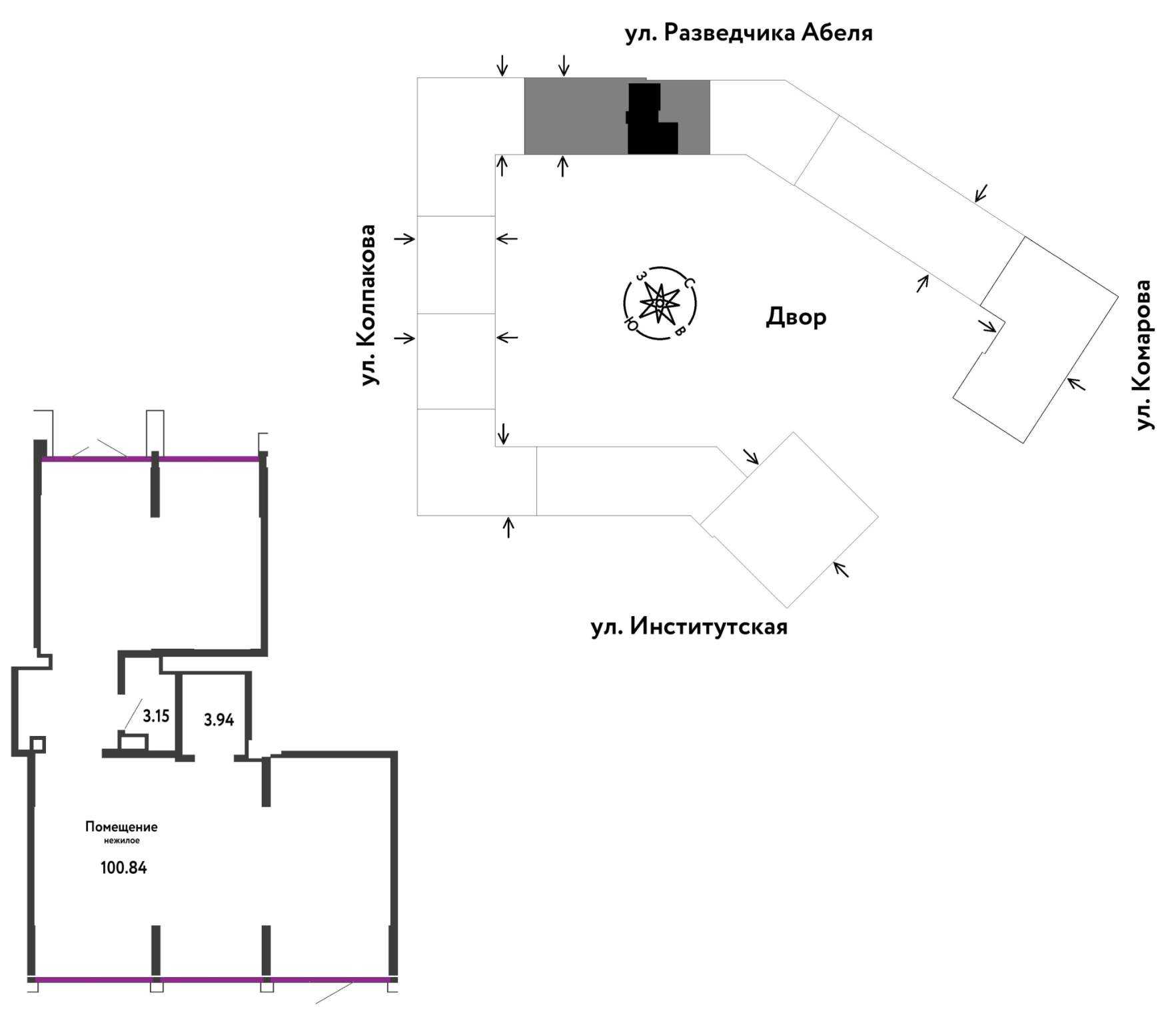 Продам помещение свободного назначения 107.9 м.кв.