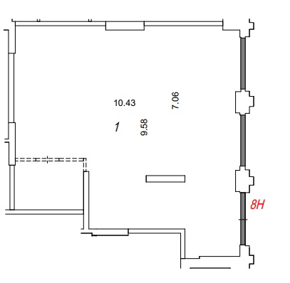 Сдам в аренду помещение свободного назначения 100.3 м.кв.