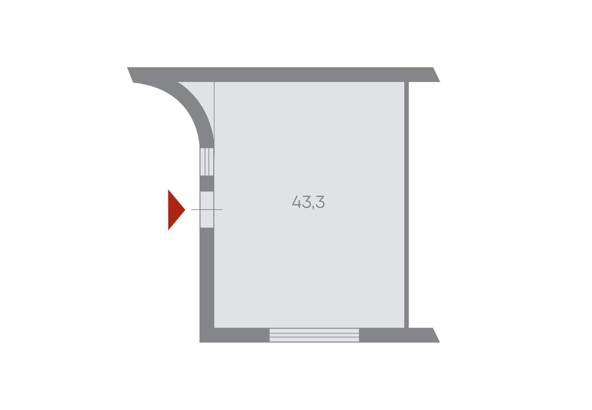 Продам офис 43.3 м.кв.