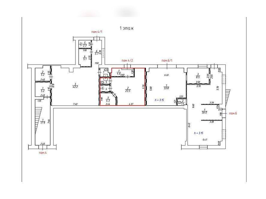 Помещение свободного назначения на продажу в Железногорске, Советской Армии улица, зд44 фото №4