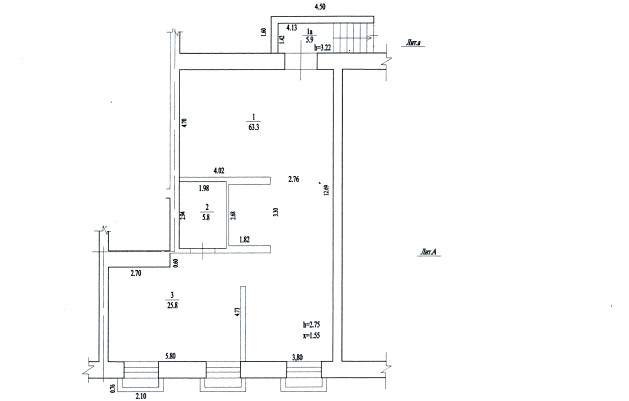 Продам офис 100.8 м.кв.
