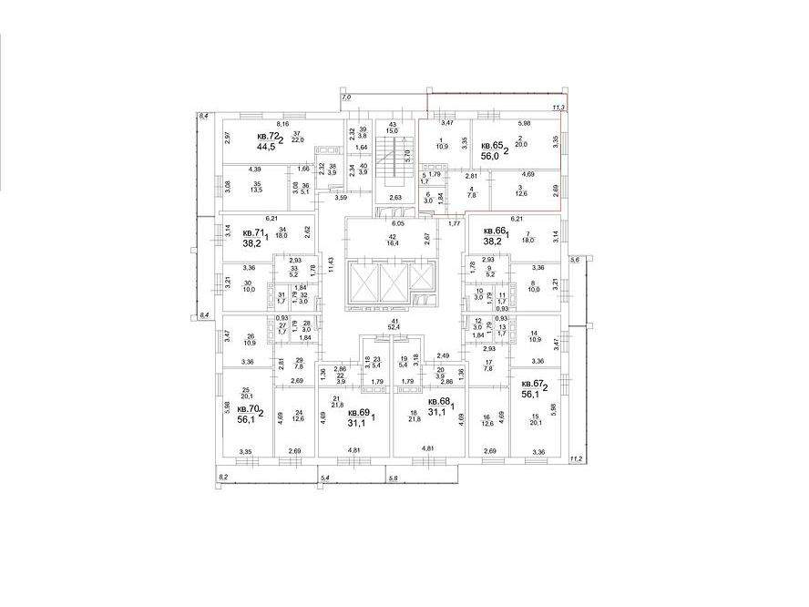 Квартира на продажу в Томске, Московский тракт, 107в фото №2