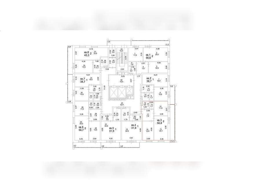 Квартира на продажу в Томске, Московский тракт, 107в фото №4