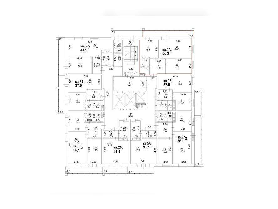 Квартира на продажу в Томске, Московский тракт, 107в фото №2