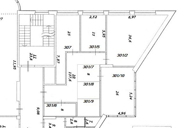 Сдам в аренду офис 36.6 м.кв.