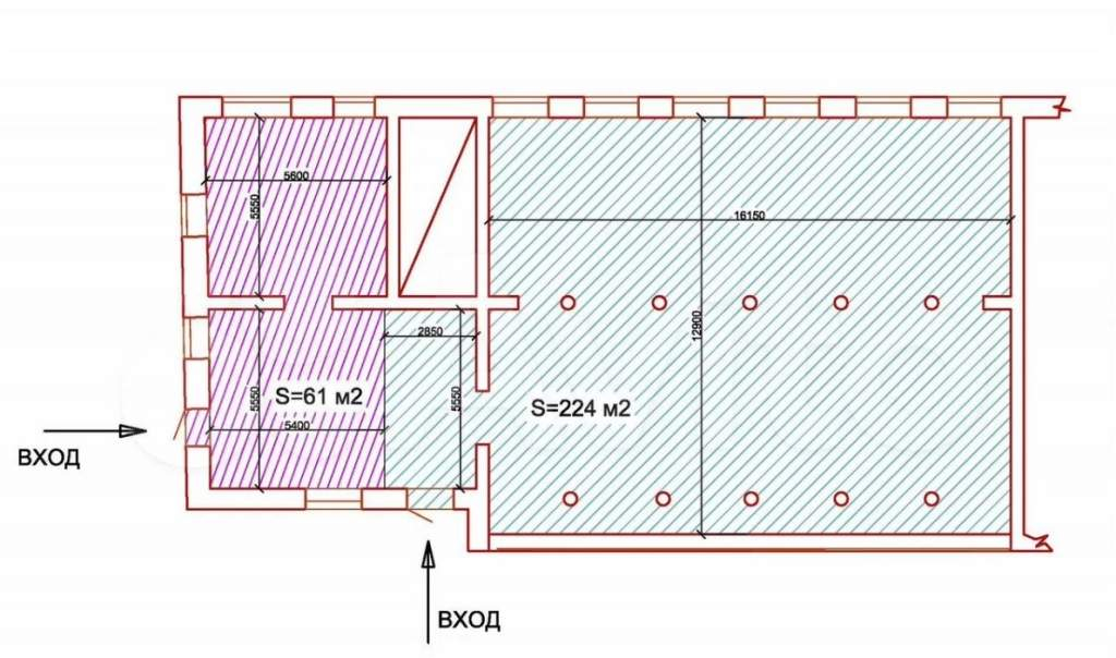 Сдам в аренду помещение свободного назначения 285 м.кв.