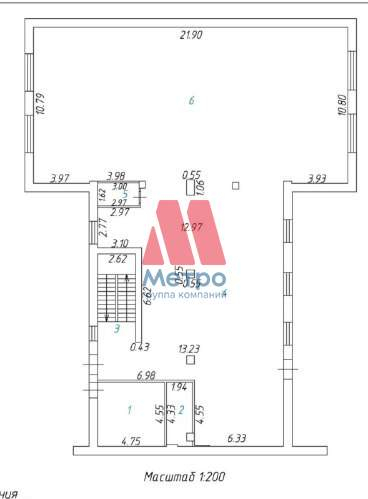 Сдам в аренду помещение свободного назначения 440 м.кв.