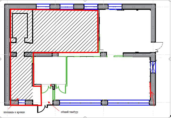 Сдам в аренду офис 69.5 м.кв.