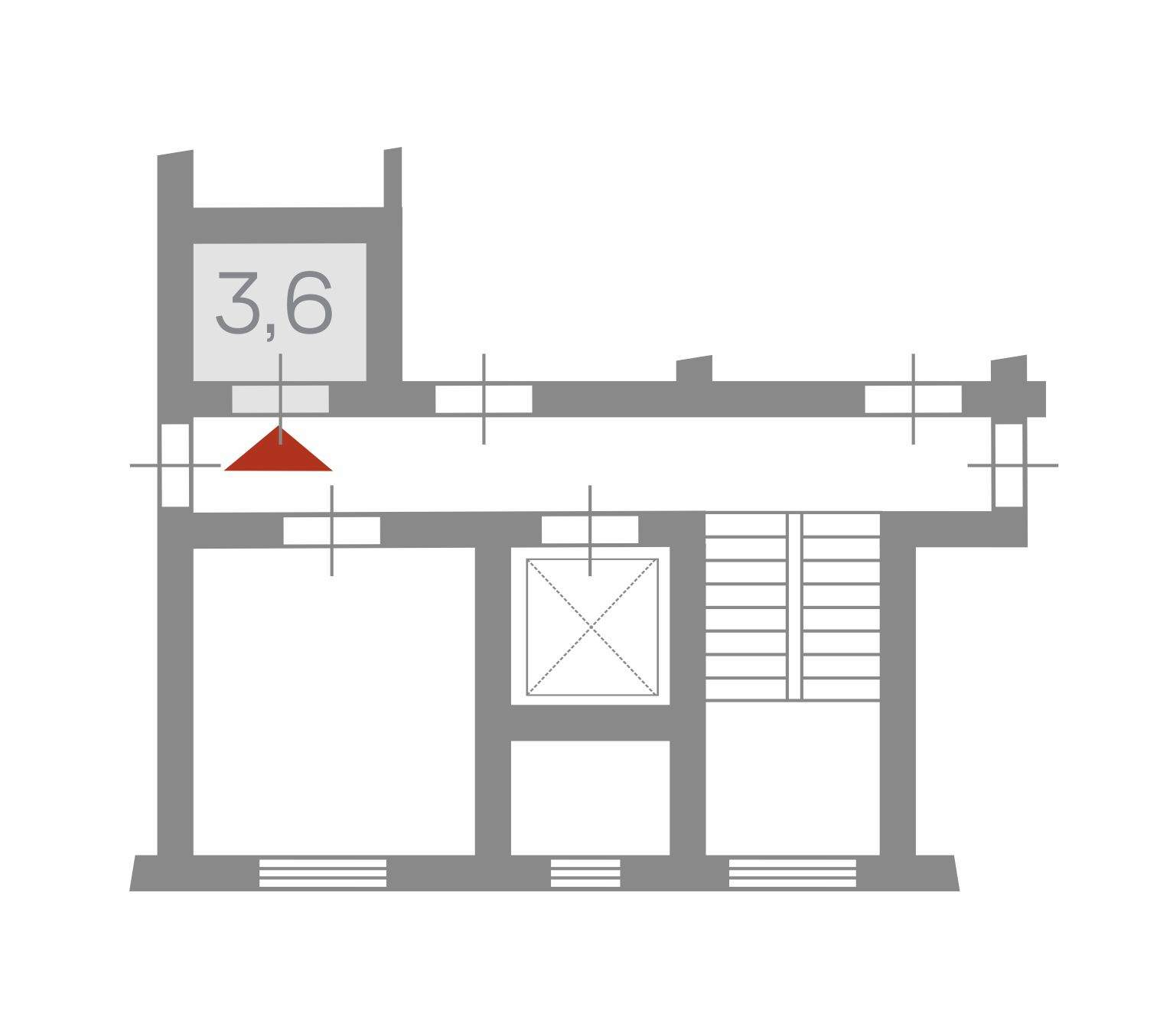 Продам офис 3.6 м.кв.