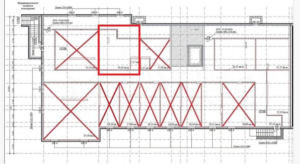 Сдам в аренду помещение свободного назначения 27 м.кв.