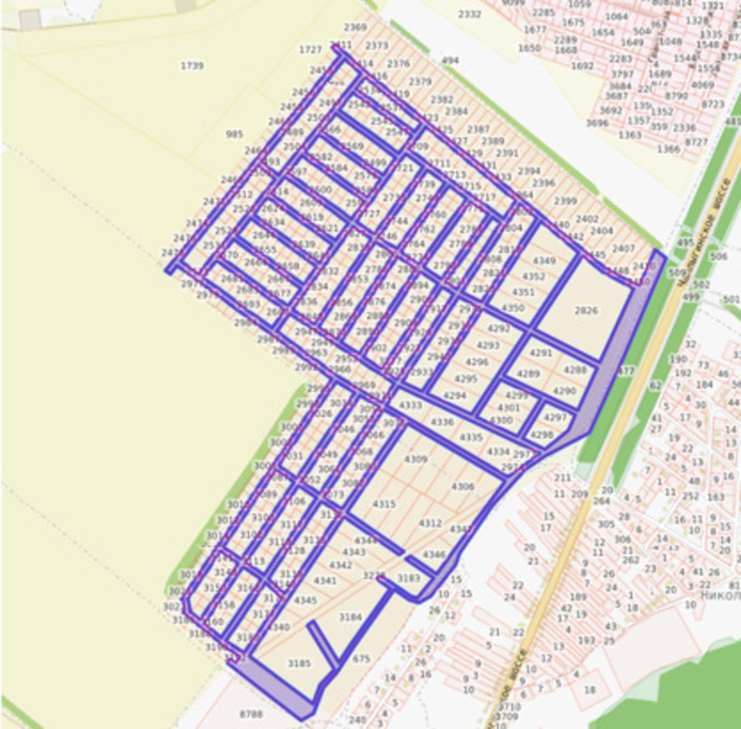 Участок на продажу в Никольском (Введенском с/с), Банных улица фото №2