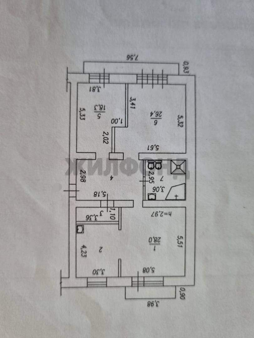 Квартира на продажу в Новокузнецке, Тольятти улица, 64 фото №14