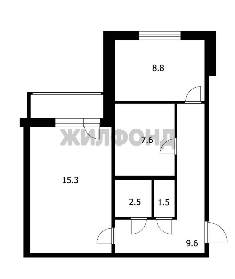 Квартира на продажу в Шелехове, 1-й микрорайон, 49А фото №14