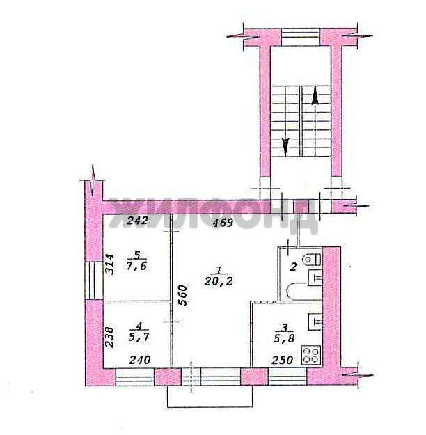 Квартира на продажу в Новосибирске, Советская улица, 50