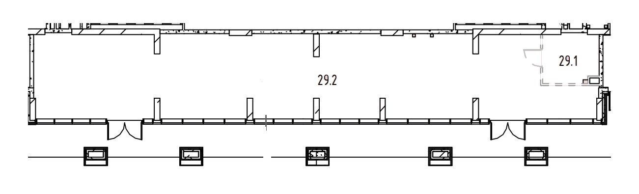 Сдам в аренду помещение свободного назначения 133.8 м.кв.