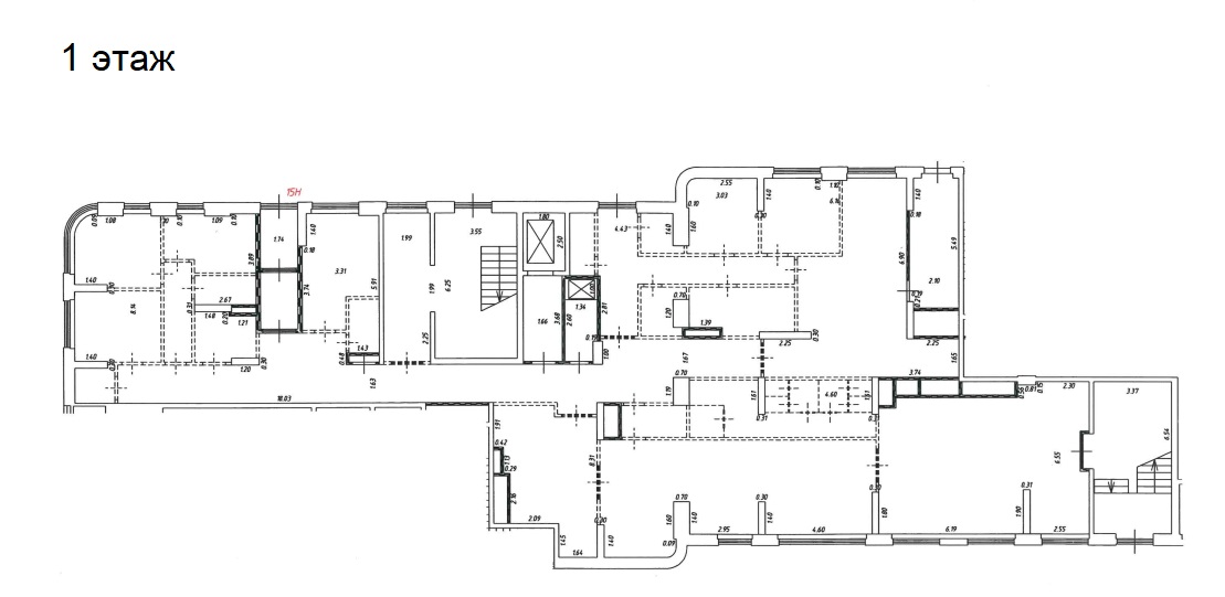 Сдам в аренду помещение свободного назначения 1259.1 м.кв.