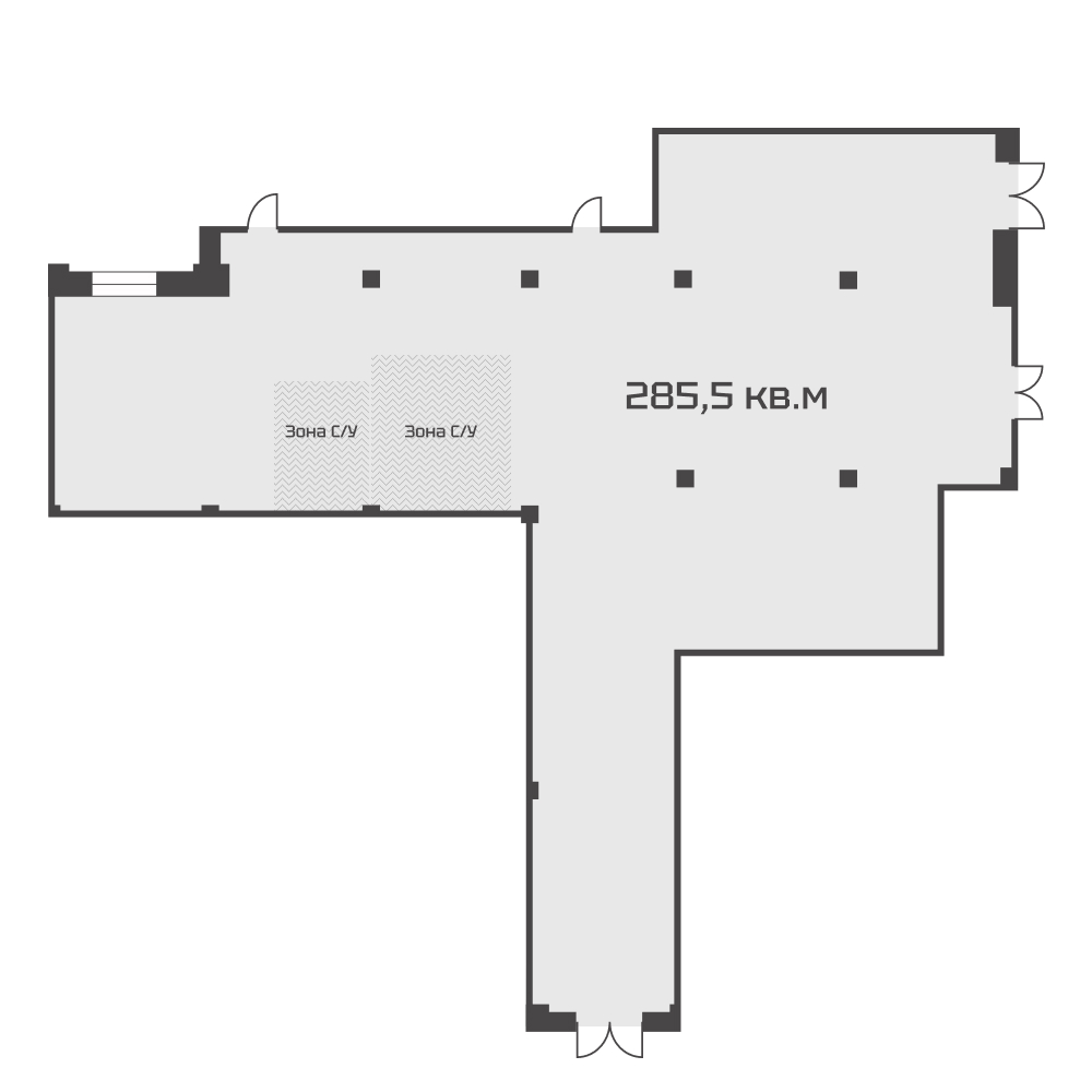 Продам помещение свободного назначения 285.1 м.кв.