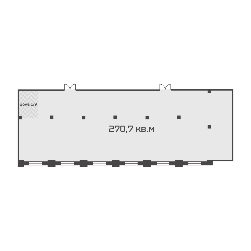 Продам офис 270.7 м.кв.