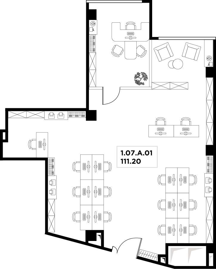 Продам офис 111.2 м.кв.