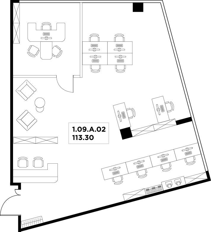 Продам офис 113.3 м.кв.