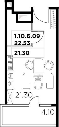 Продам офис 25.4 м.кв.