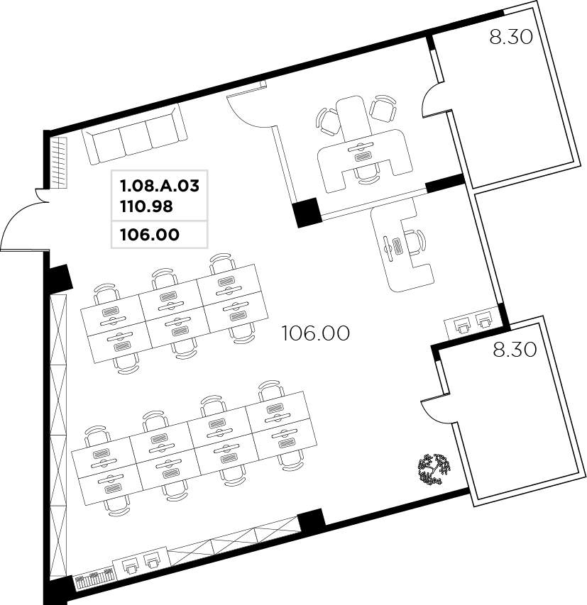 Продам офис 122.6 м.кв.